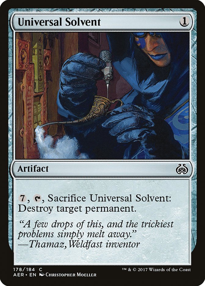 Universal Solvent [Aether Revolt] - The Mythic Store | 24h Order Processing