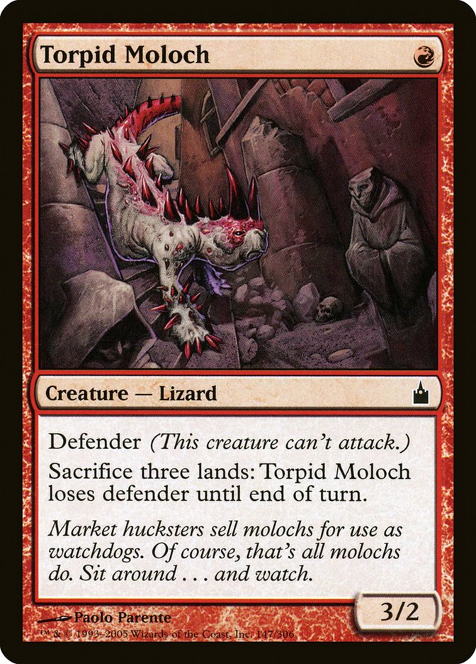 Torpid Moloch [Ravnica: City of Guilds] - The Mythic Store | 24h Order Processing