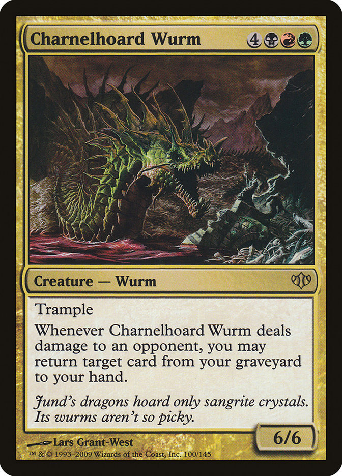 Charnelhoard Wurm [Conflux] - The Mythic Store | 24h Order Processing