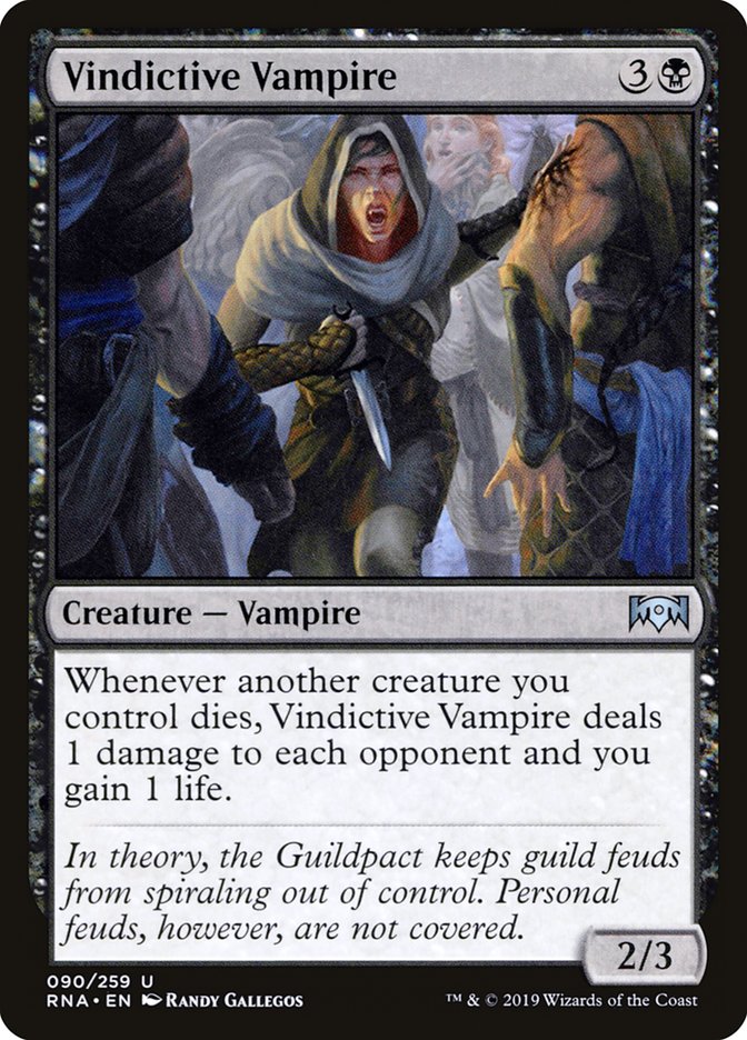 Vindictive Vampire [Ravnica Allegiance] - The Mythic Store | 24h Order Processing