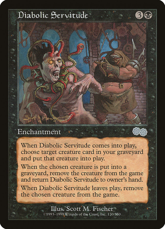 Diabolic Servitude [Urza's Saga] - The Mythic Store | 24h Order Processing