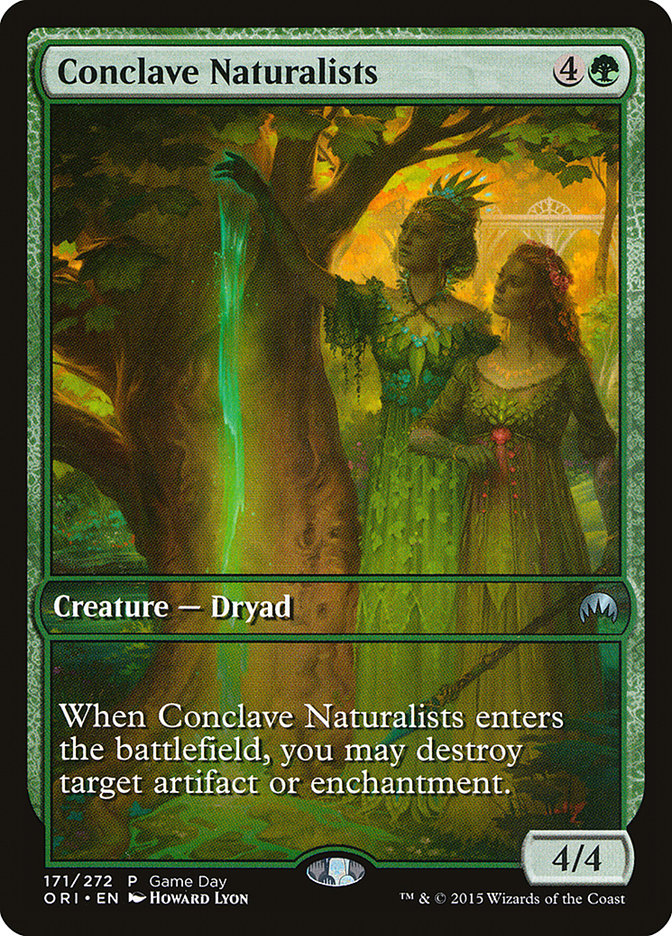 Conclave Naturalists (Game Day) [Magic Origins Promos] - The Mythic Store | 24h Order Processing