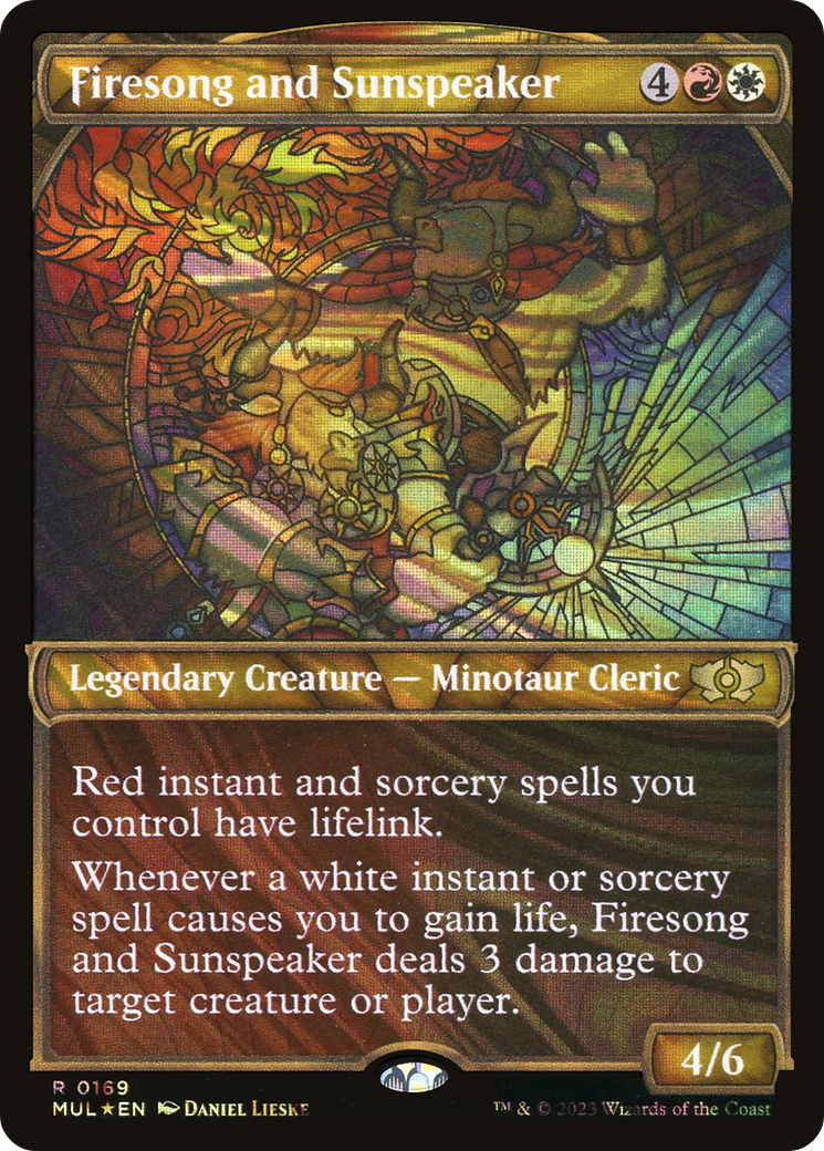 Firesong and Sunspeaker (Halo Foil) [Multiverse Legends] - The Mythic Store | 24h Order Processing