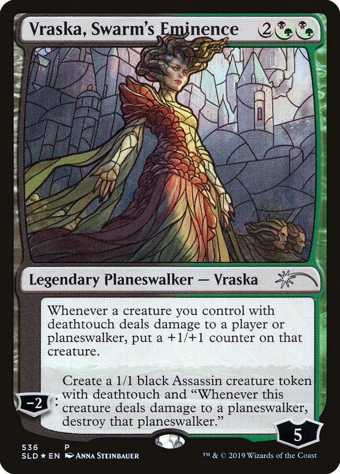 Vraska, Swarm's Eminence (Stained Glass) [Secret Lair Drop Promos] - The Mythic Store | 24h Order Processing