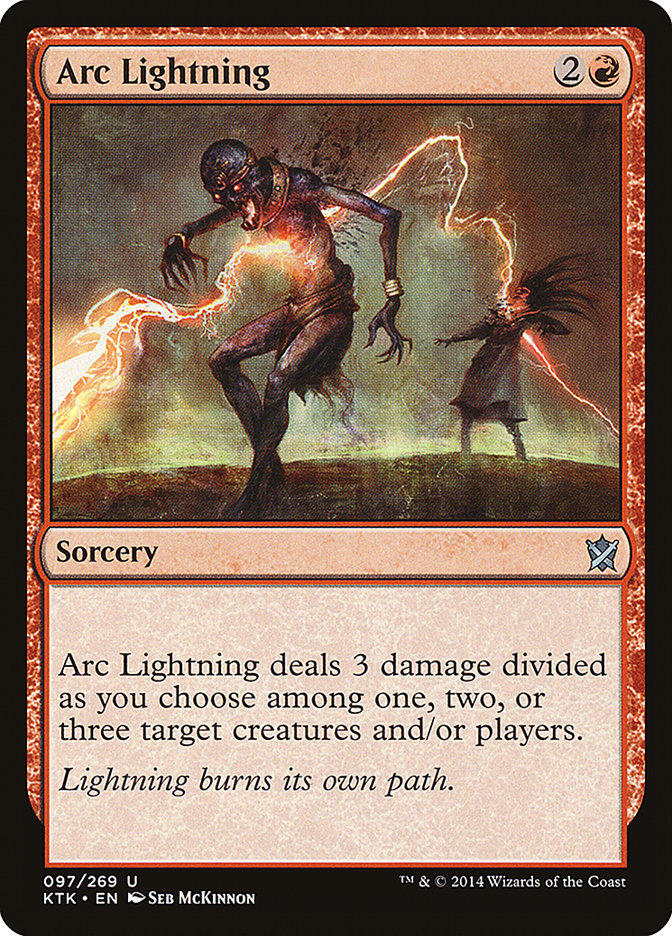 Arc Lightning [Khans of Tarkir] - The Mythic Store | 24h Order Processing