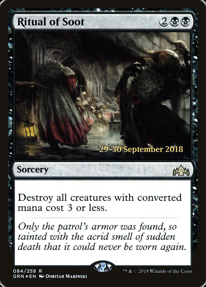 Ritual of Soot [Guilds of Ravnica Prerelease Promos] - The Mythic Store | 24h Order Processing