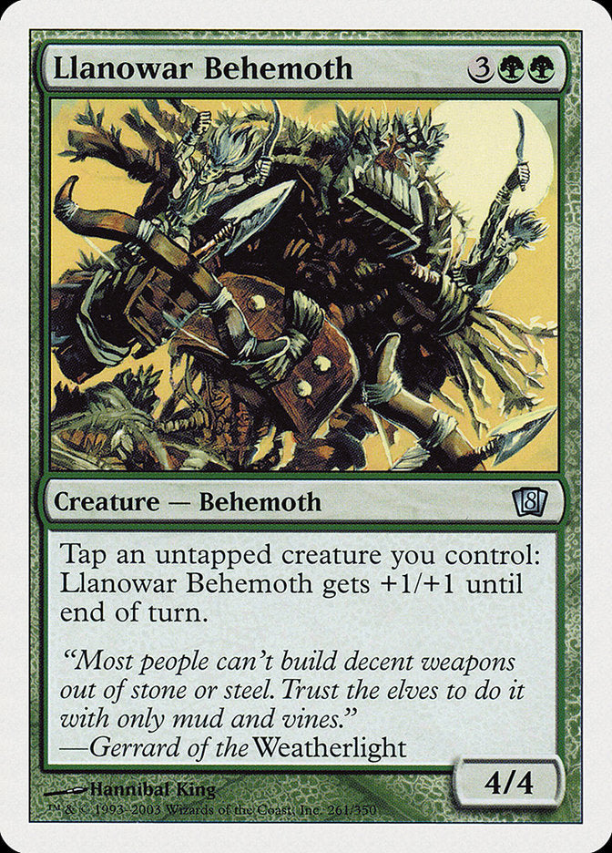 Llanowar Behemoth [Eighth Edition] - The Mythic Store | 24h Order Processing