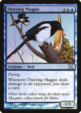 Thieving Magpie (Premium Foil) [Tenth Edition] - The Mythic Store | 24h Order Processing