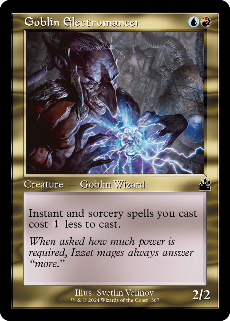 Goblin Electromancer (Retro Frame) [Ravnica Remastered] - The Mythic Store | 24h Order Processing