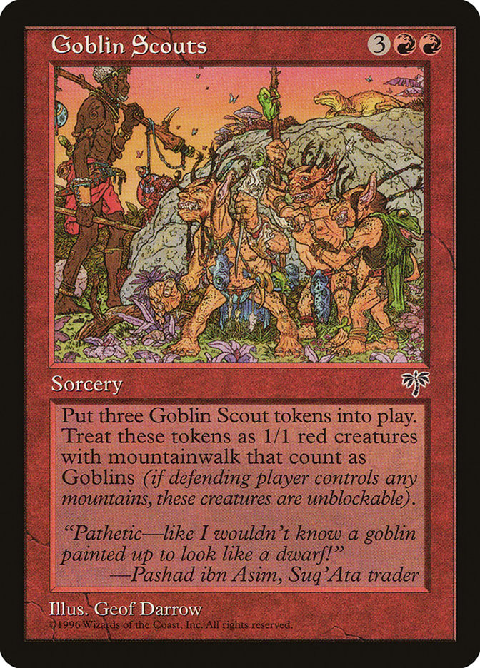 Goblin Scouts [Mirage] - The Mythic Store | 24h Order Processing