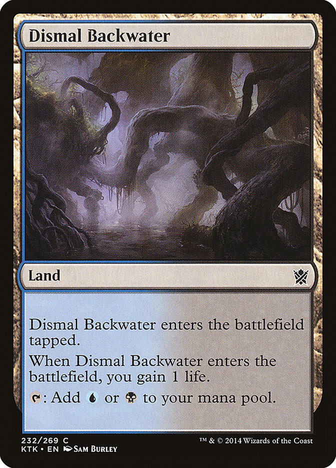 Dismal Backwater [Khans of Tarkir] - The Mythic Store | 24h Order Processing