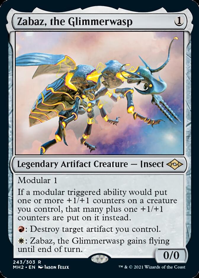 Zabaz, the Glimmerwasp [Modern Horizons 2] - The Mythic Store | 24h Order Processing