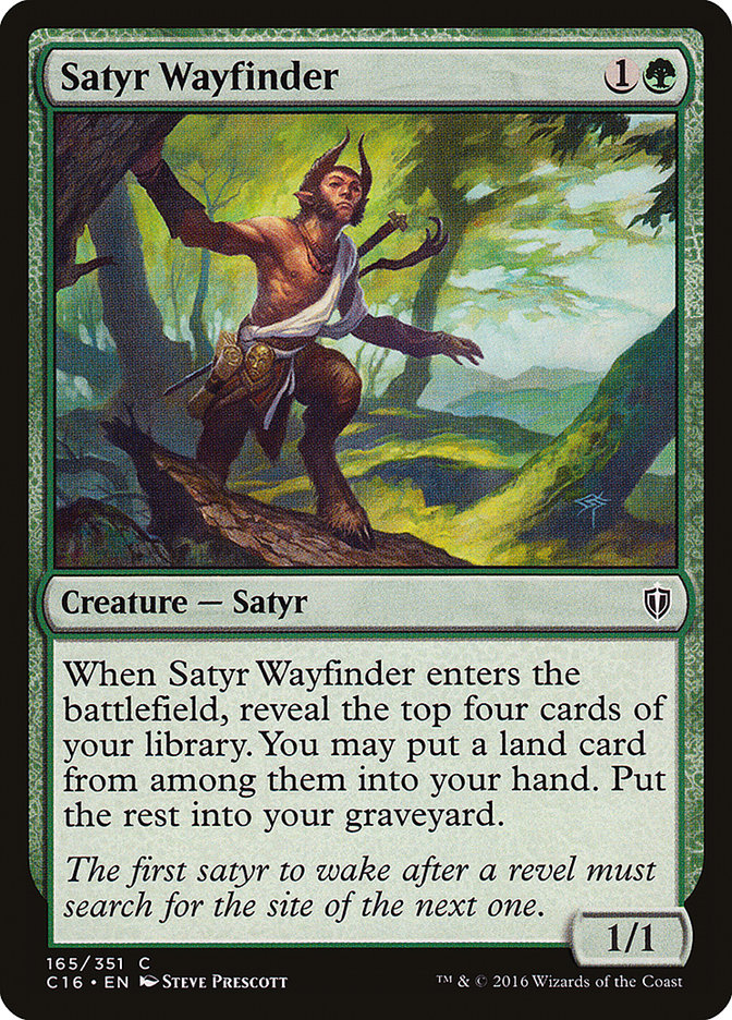 Satyr Wayfinder [Commander 2016] - The Mythic Store | 24h Order Processing