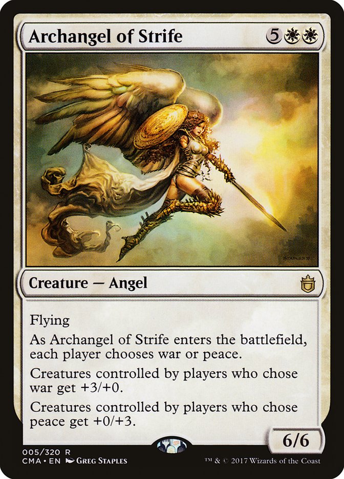 Archangel of Strife [Commander Anthology] - The Mythic Store | 24h Order Processing