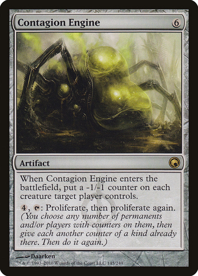 Contagion Engine [Scars of Mirrodin] - The Mythic Store | 24h Order Processing
