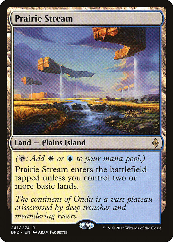 Prairie Stream [Battle for Zendikar] - The Mythic Store | 24h Order Processing