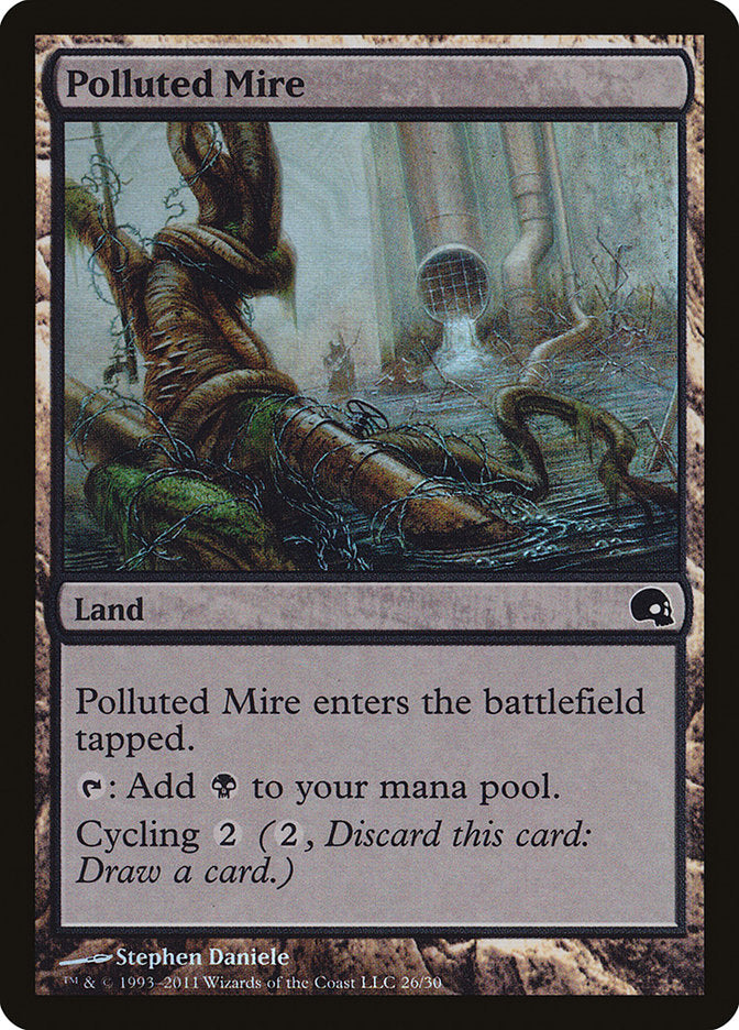 Polluted Mire [Premium Deck Series: Graveborn] - The Mythic Store | 24h Order Processing