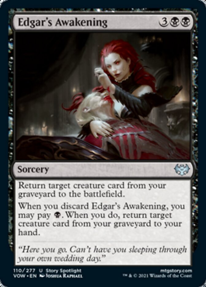 Edgar's Awakening [Innistrad: Crimson Vow] - The Mythic Store | 24h Order Processing