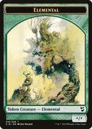 Cat Warrior // Elemental Double-Sided Token [Commander 2018 Tokens] - The Mythic Store | 24h Order Processing