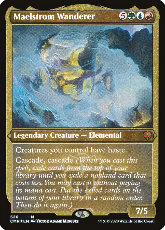 Maelstrom Wanderer (Etched) [Commander Legends] - The Mythic Store | 24h Order Processing