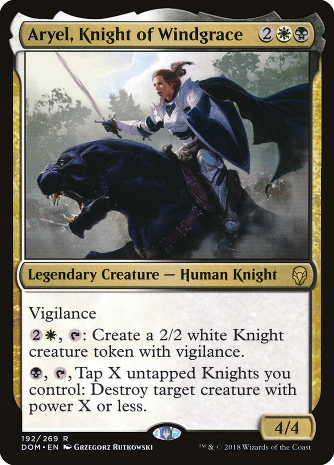 Aryel, Knight of Windgrace [Dominaria] - The Mythic Store | 24h Order Processing