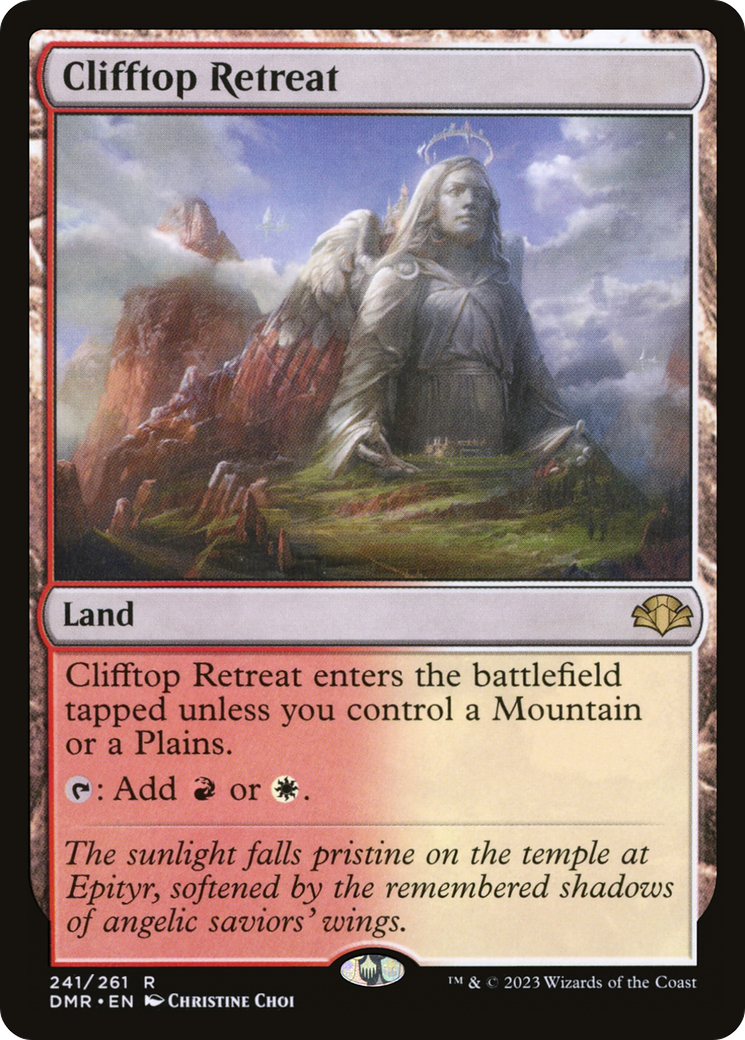 Clifftop Retreat [Dominaria Remastered] - The Mythic Store | 24h Order Processing