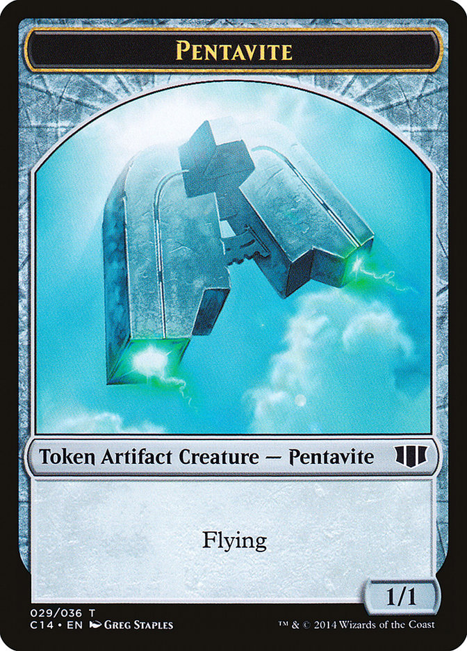 Myr // Pentavite Double-Sided Token [Commander 2014 Tokens] - The Mythic Store | 24h Order Processing