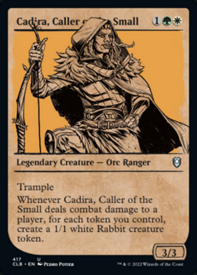 Cadira, Caller of the Small (Showcase) [Commander Legends: Battle for Baldur's Gate] - The Mythic Store | 24h Order Processing