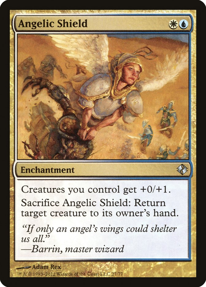 Angelic Shield [Duel Decks: Venser vs. Koth] - The Mythic Store | 24h Order Processing