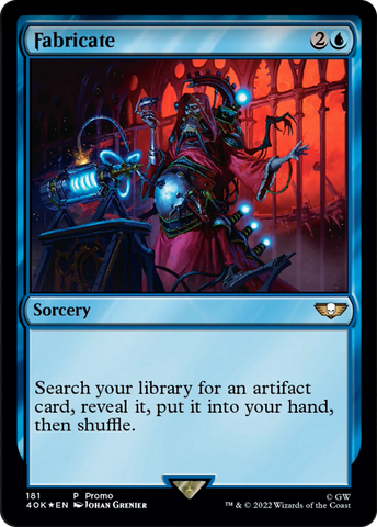 Fabricate (Surge Foil) [Universes Beyond: Warhammer 40,000] - The Mythic Store | 24h Order Processing