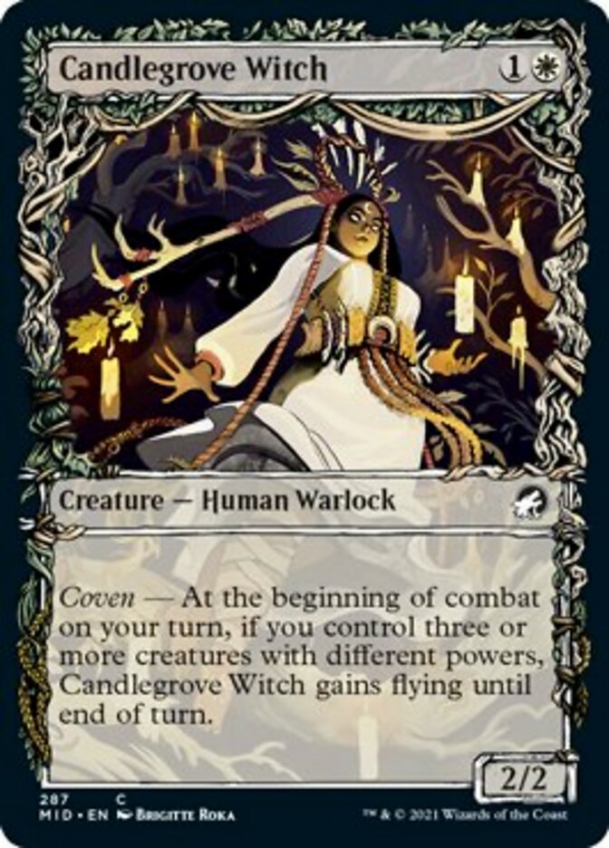 Candlegrove Witch (Showcase Equinox) [Innistrad: Midnight Hunt] - The Mythic Store | 24h Order Processing