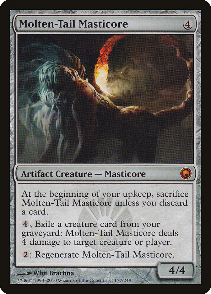 Molten-Tail Masticore [Scars of Mirrodin] - The Mythic Store | 24h Order Processing