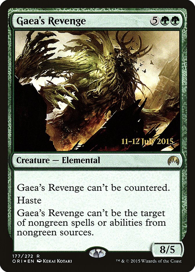 Gaea's Revenge [Magic Origins Prerelease Promos] - The Mythic Store | 24h Order Processing