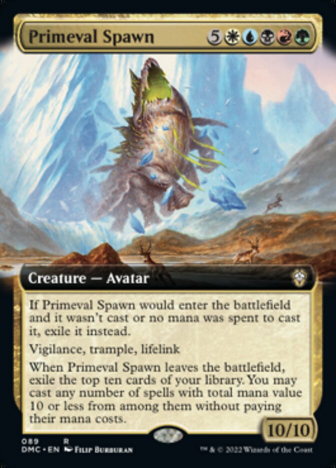 Primeval Spawn (Extended Art) [Dominaria United Commander] - The Mythic Store | 24h Order Processing