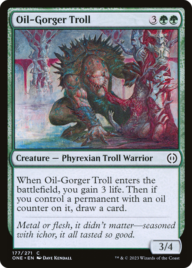 Oil-Gorger Troll [Phyrexia: All Will Be One] - The Mythic Store | 24h Order Processing