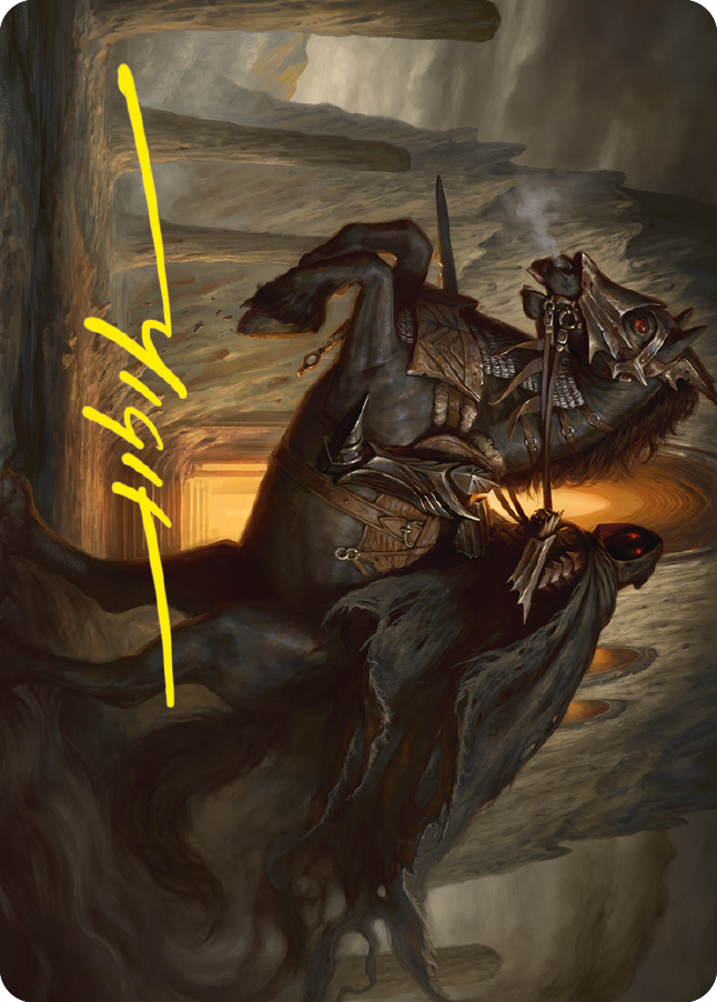 Nazgul Art Card (Gold-Stamped Signature) [The Lord of the Rings: Tales of Middle-earth Art Series] - The Mythic Store | 24h Order Processing