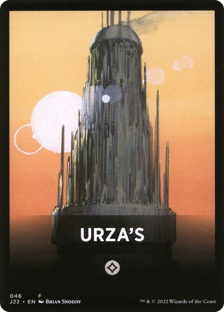 Urza's Theme Card [Jumpstart 2022 Front Cards] - The Mythic Store | 24h Order Processing