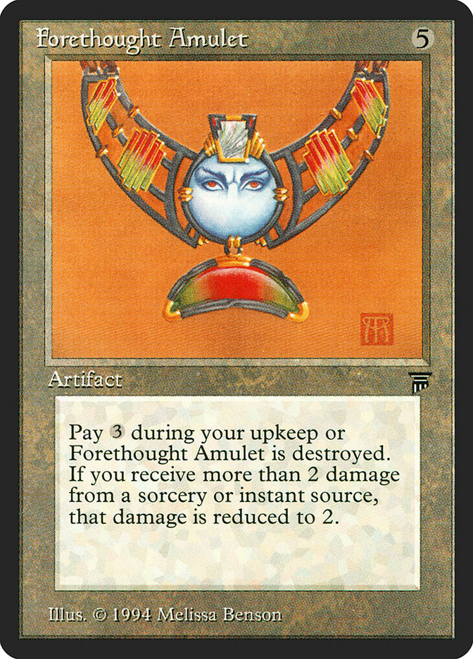 Forethought Amulet [Legends] - The Mythic Store | 24h Order Processing