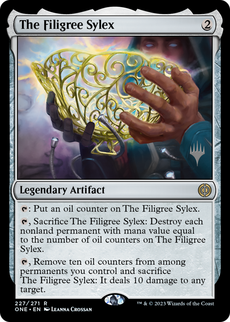The Filigree Sylex (Promo Pack) [Phyrexia: All Will Be One Promos] - The Mythic Store | 24h Order Processing