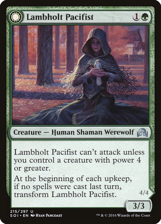 Lambholt Pacifist // Lambholt Butcher [Shadows over Innistrad] - The Mythic Store | 24h Order Processing