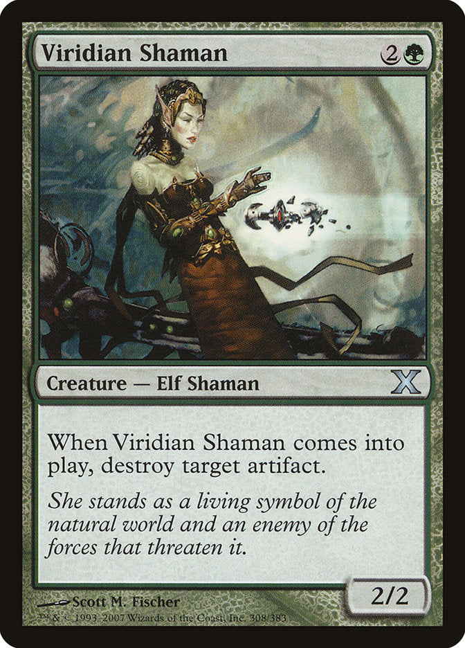 Viridian Shaman [Tenth Edition] - The Mythic Store | 24h Order Processing