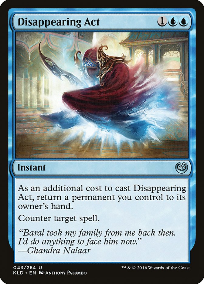 Disappearing Act [Kaladesh] - The Mythic Store | 24h Order Processing