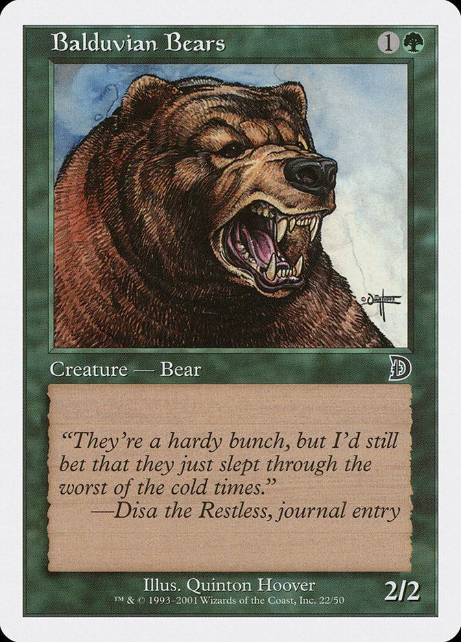 Balduvian Bears [Deckmasters] - The Mythic Store | 24h Order Processing