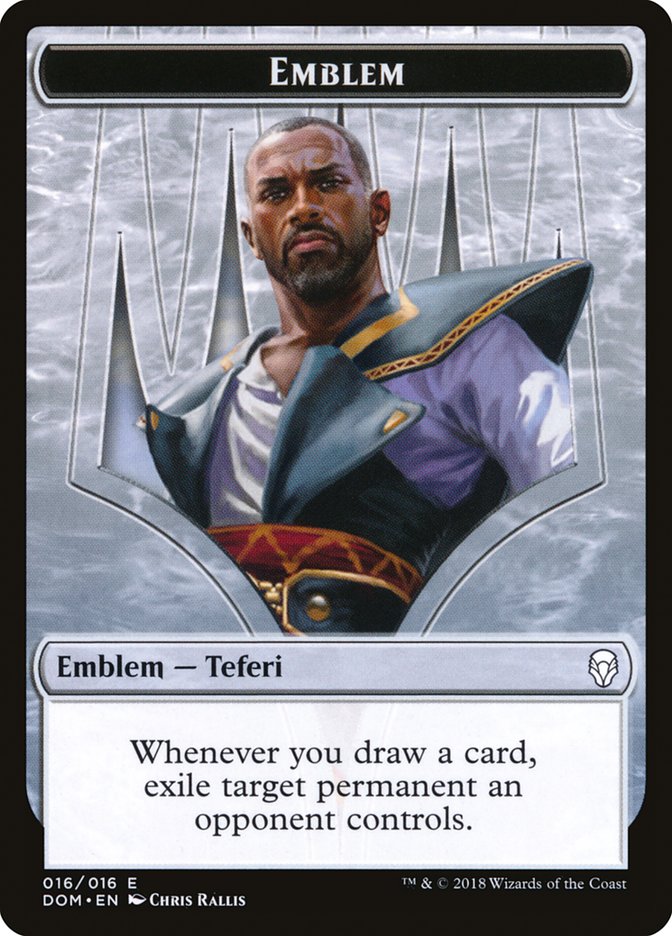 Teferi, Hero of Dominaria Emblem [Dominaria Tokens] - The Mythic Store | 24h Order Processing