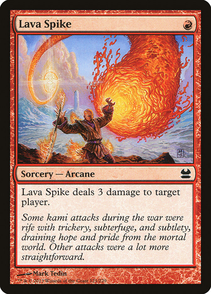 Lava Spike [Modern Masters] - The Mythic Store | 24h Order Processing