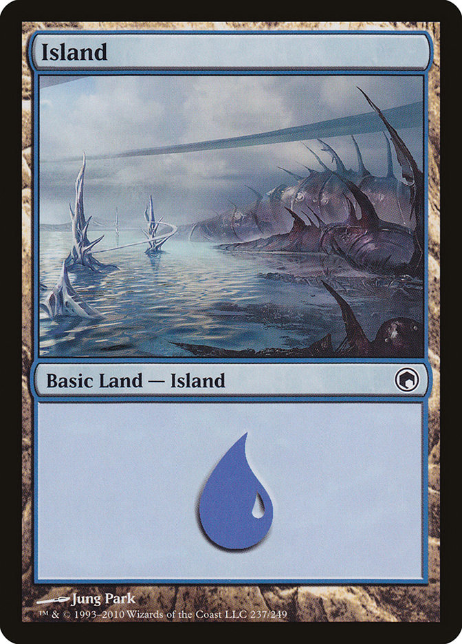 Island (237) [Scars of Mirrodin] - The Mythic Store | 24h Order Processing