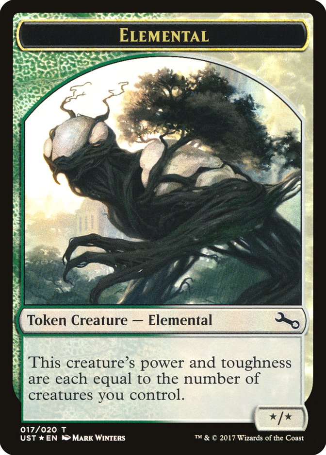 Elemental // Elemental Double-Sided Token (017/020) [Unstable Tokens] - The Mythic Store | 24h Order Processing