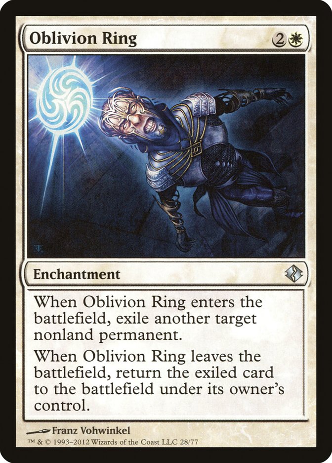 Oblivion Ring [Duel Decks: Venser vs. Koth] - The Mythic Store | 24h Order Processing