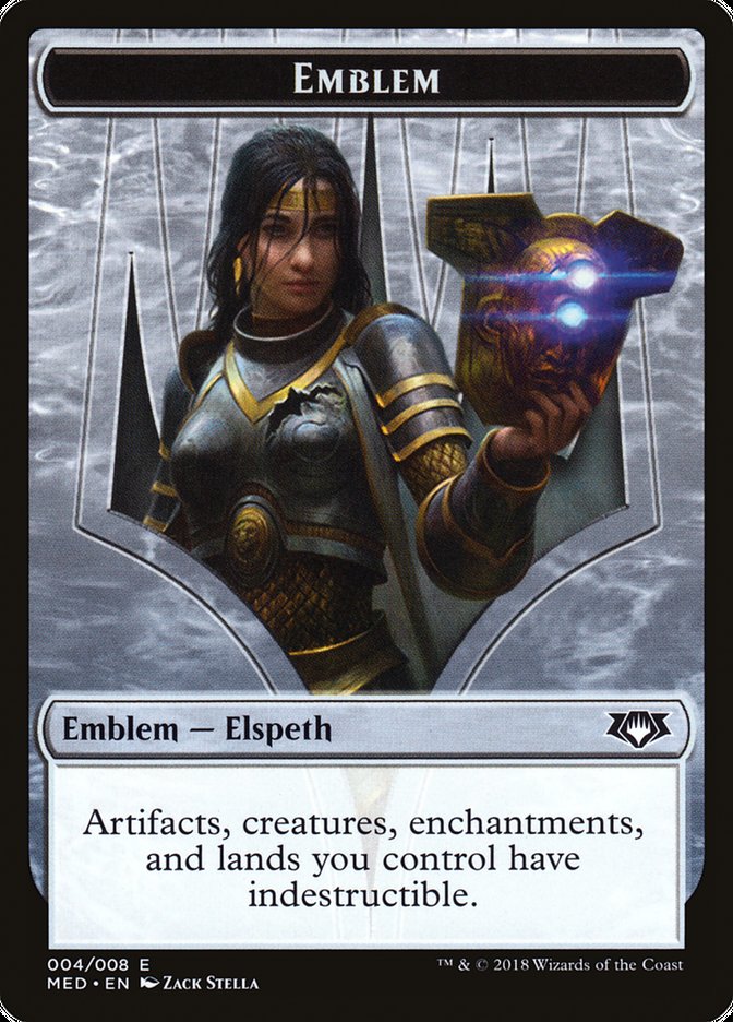 Elspeth, Knight-Errant Emblem [Mythic Edition Tokens] - The Mythic Store | 24h Order Processing