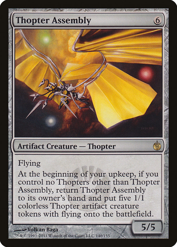 Thopter Assembly [Mirrodin Besieged] - The Mythic Store | 24h Order Processing